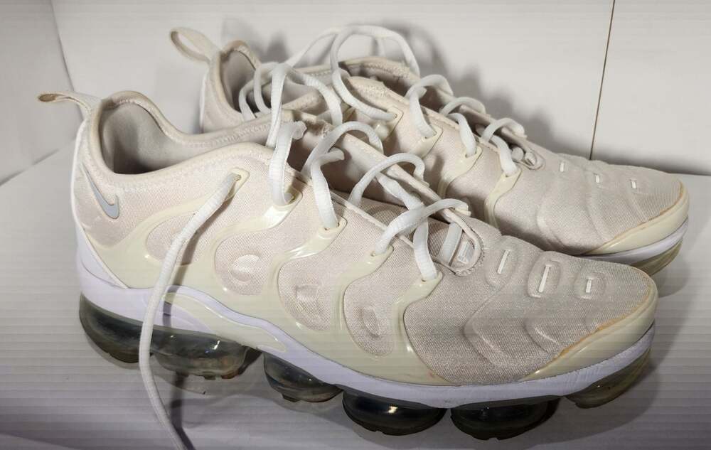 Nike Air VaporMax Plus Triple White Pure Platinum 924453-100